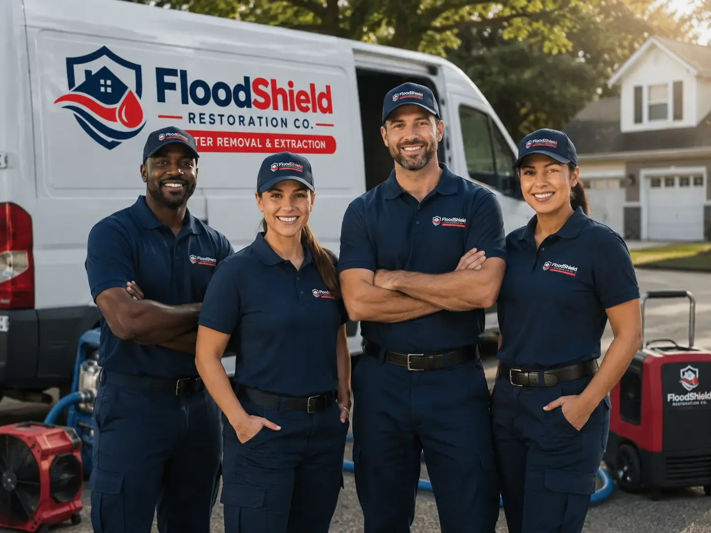 Flood Damage Restoration company in Naper, NE